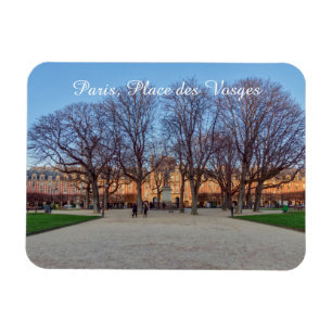 Ställe des Vosges i Paris - Frankrike Magnet