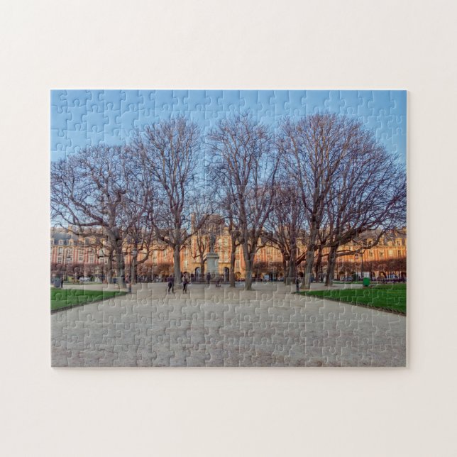 Ställe des Vosges i Paris - Frankrike Pussel (Horisontell)