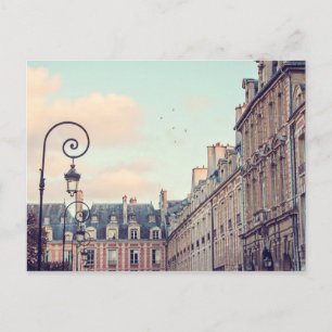 Ställe des Vosges Postcard - Paris, Frankrike Vykort