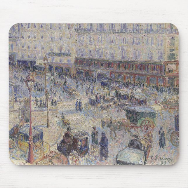 Ställe du Havre, Paris av Pissarro Musmatta (Framsidan)