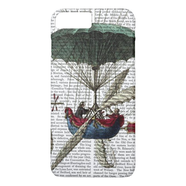 Ställe Du Louvre Luftballong Case-Mate iPhone Skal (Baksida)