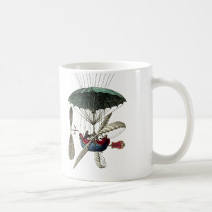 Ställe du Louvre Luftballong Kaffemugg