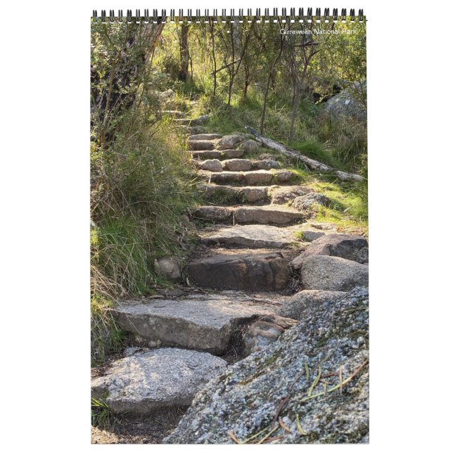 Ställe för att besöka Australiens kalender (Omslag)