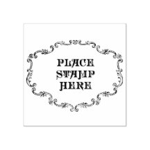 Ställe Frimärke här