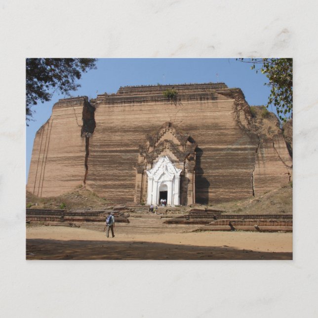 Ställe i Myanmar Vykort (Framsida)