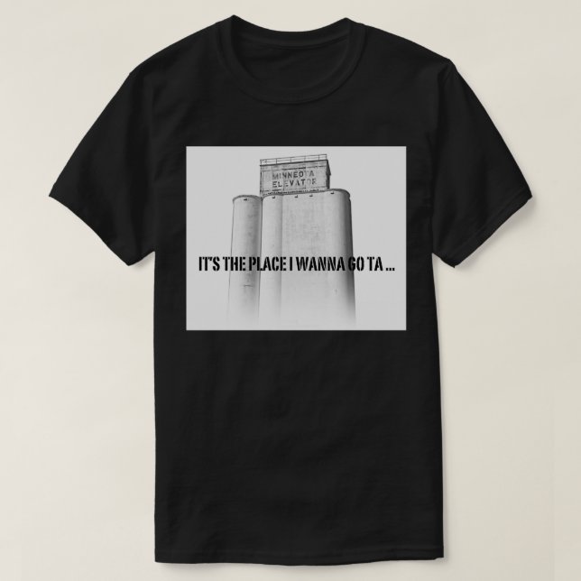 Ställe I Wanna Go Ta T Shirt (Design framsida)