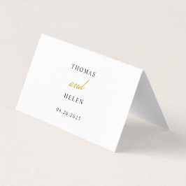 Ställe-kort för Bröllop Bordsnummer Kort