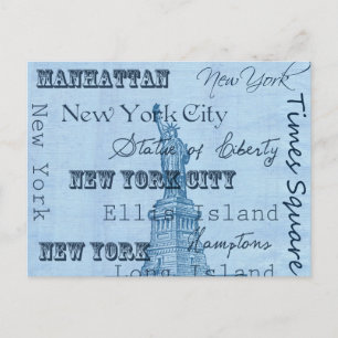 Ställe New York Vykort