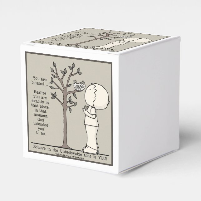 Ställe Presentaskar (Framsidan Sidan)