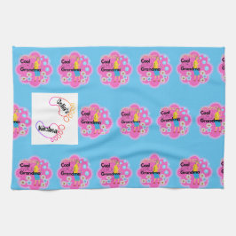 Ställe Retro Mönster Kökshandduk