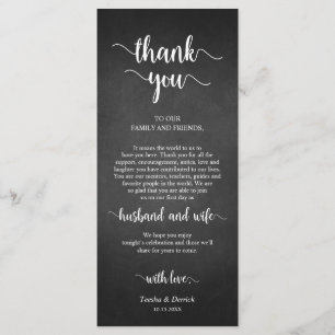 Ställe Setting Tack, Rustic Chalkboard-kort Program