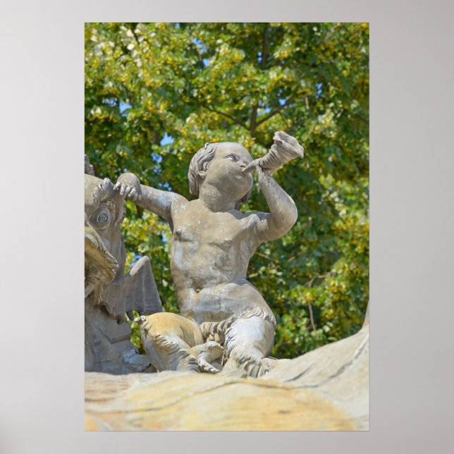 ställe Stanislas i centrum för Nancy, Frankrike Poster (Framsidan)