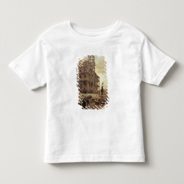 Ställedesen Pyramides, Paris, 1875 Tee Shirt (Framsida)