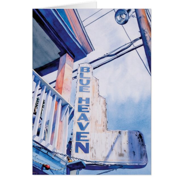 Ställen har jag varit hälsningskort (Framsidan)