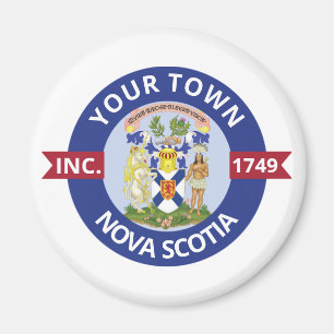 Ställen i Nova Scotia - Personlig Magnet