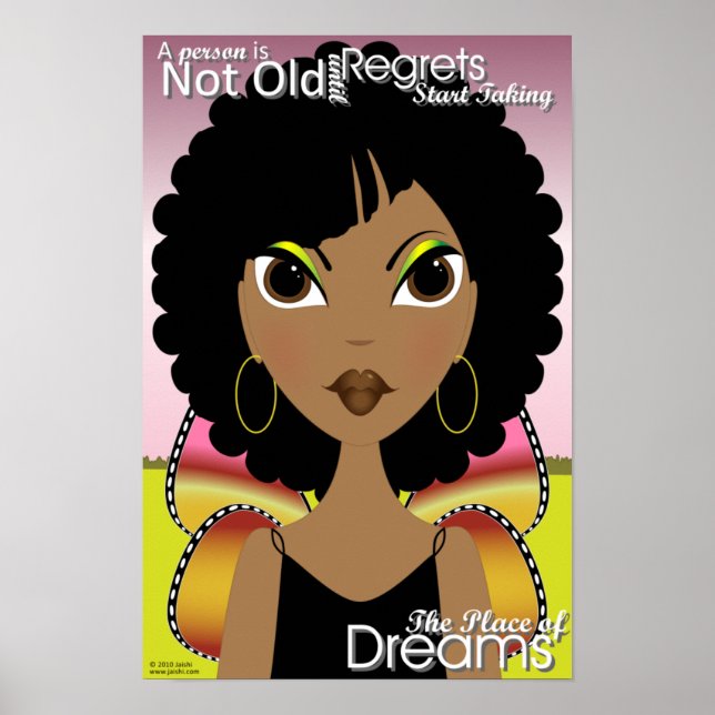 Stället för Dreams Art Print Poster (Framsidan)