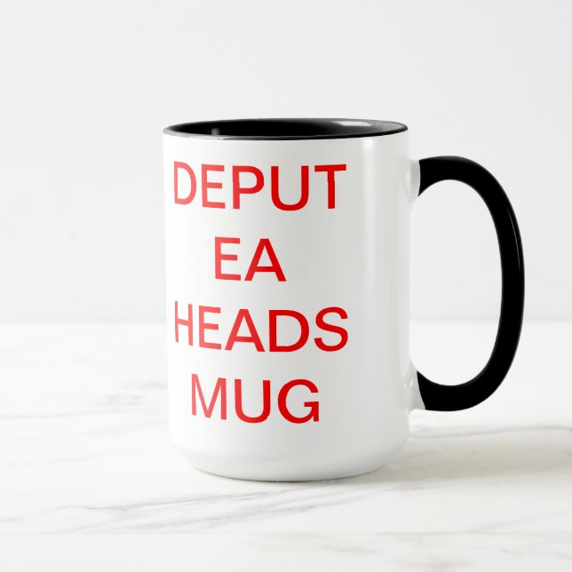 STÄLLFÖRETRÄDANDE HEAD MUGG (Höger)