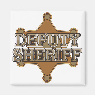 Ställföreträdande sheriff magnet