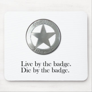 Ställföreträdande sheriff Mousepad Musmatta
