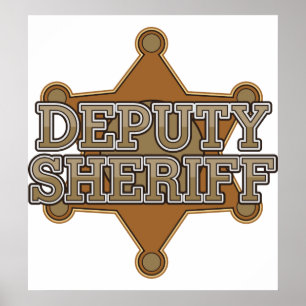 Ställföreträdande sheriff poster