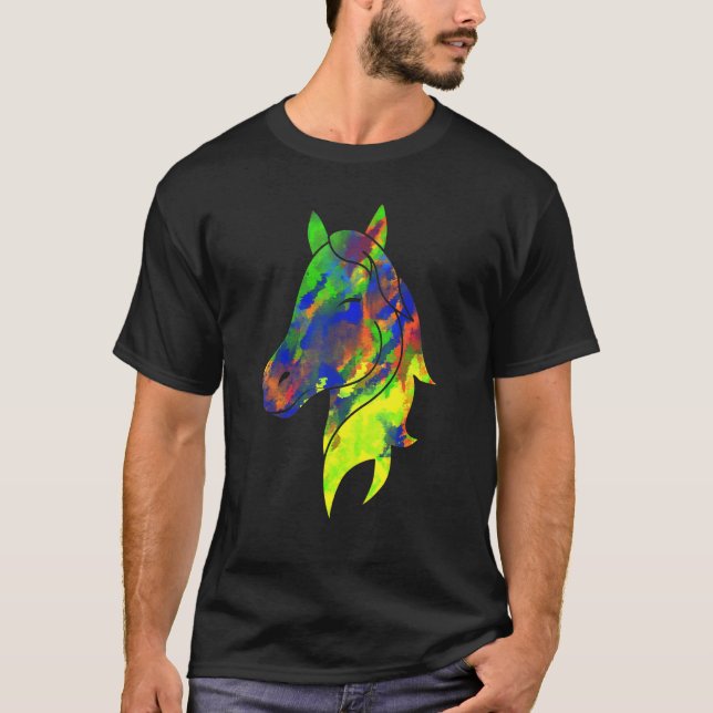 Stallion Creature Horse T Shirt (Framsida)