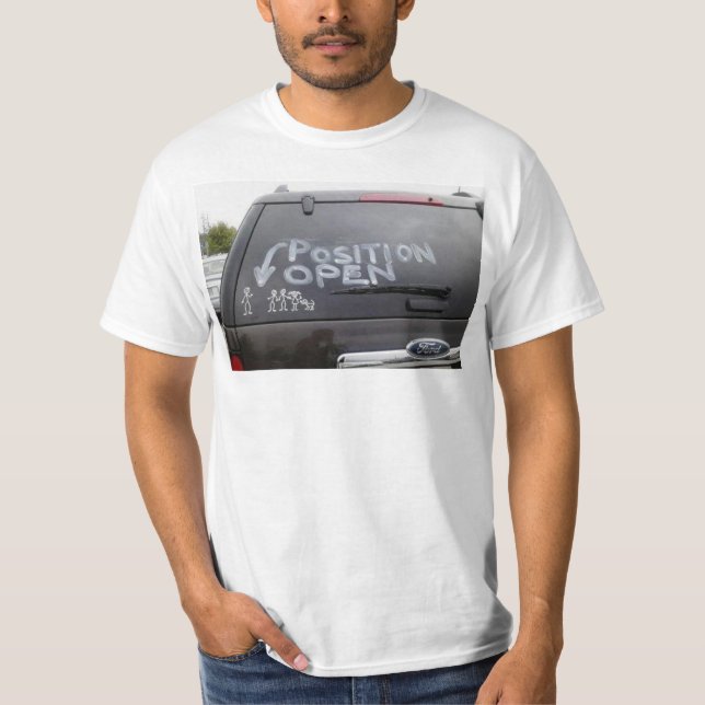STÄLLNING ÖPPEN!! TEE (Framsida)