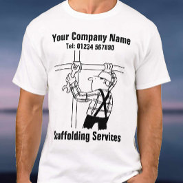 Ställningsmontör Ställningsservice Företagskläder T Shirt