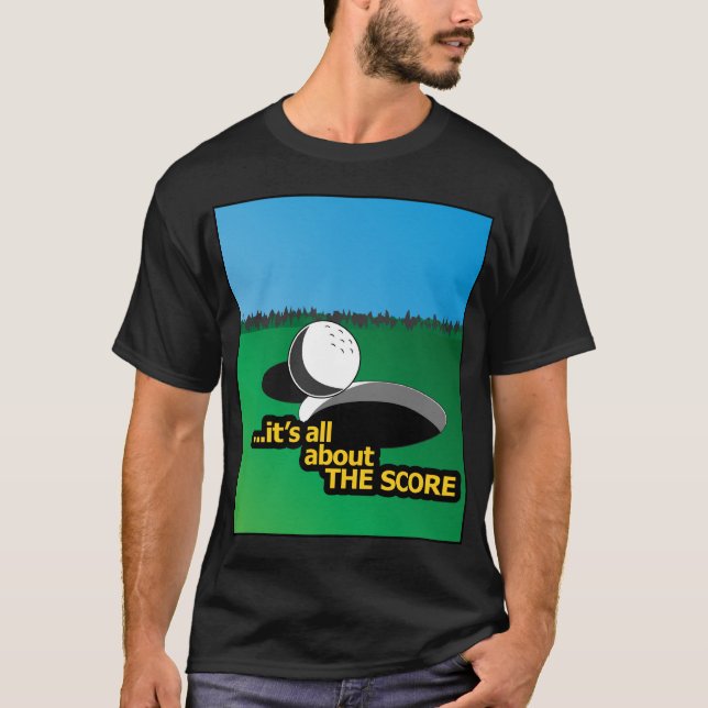 STÄLLNINGsvartT-tröja T-shirt (Framsida)