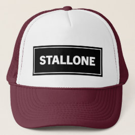 Stallone-Truckerkeps Keps