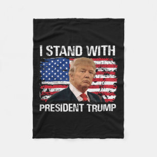 Ställordförande Trump American Flagga Trump 2024 M Fleecefilt