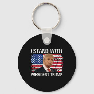Ställordförande Trump American Flagga Trump 2024 M Nyckelring