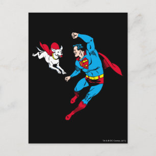 Stålman och Krypto 2 Vykort
