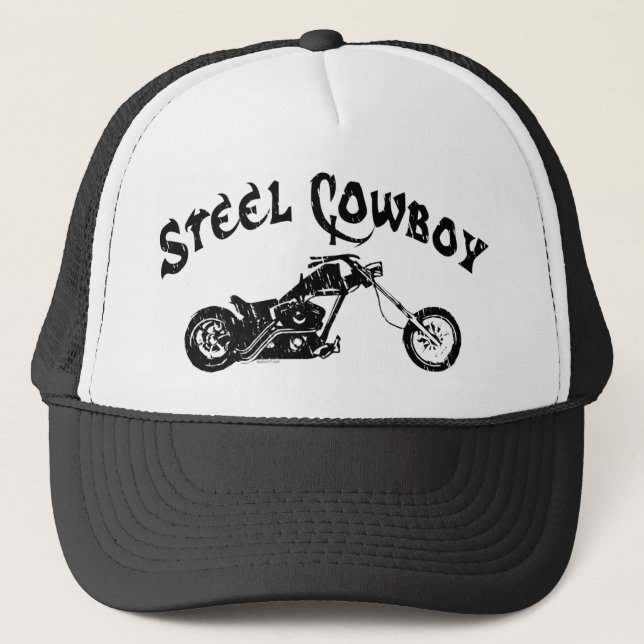 Stålsätta Cowboyhatten Truckerkeps (Framsida)