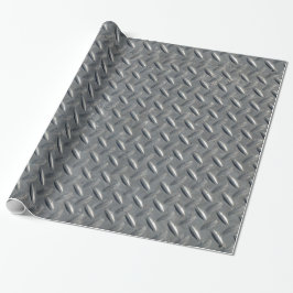 Stålsätta diamantpläteringpanelen presentpapper