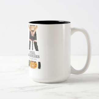 Stålsätta gudinnamuggen Två-Tonad mugg