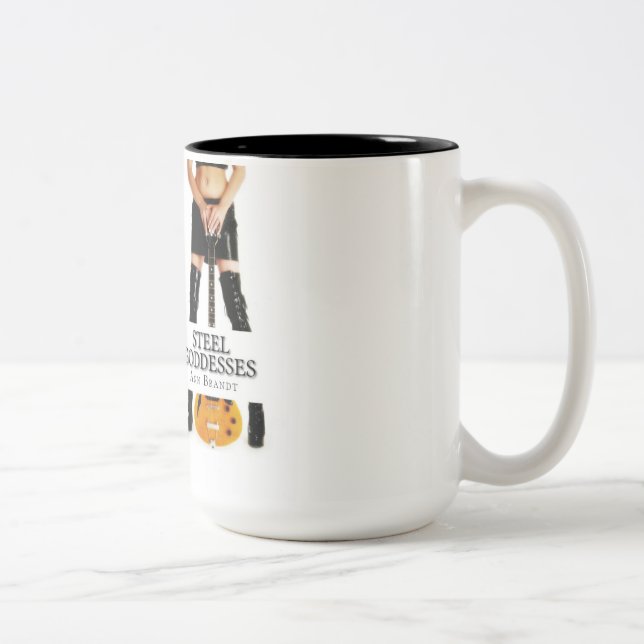 Stålsätta gudinnamuggen Två-Tonad mugg (Höger)