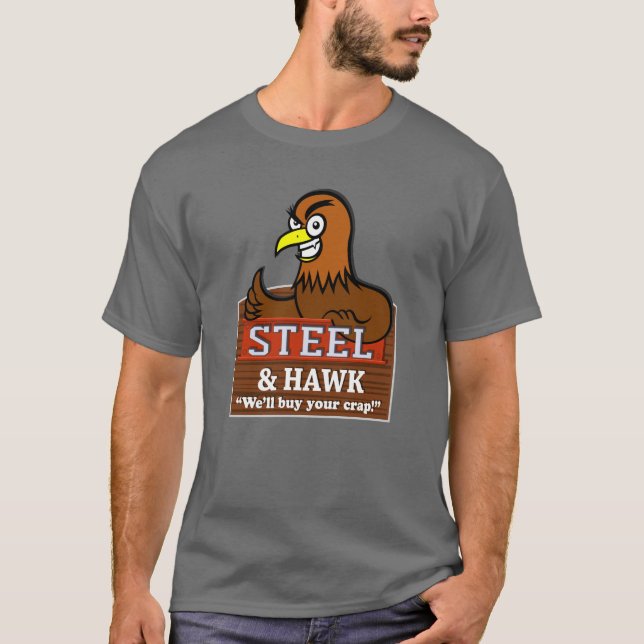 Stålsätta och höken t-shirt (Framsida)