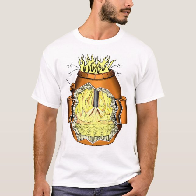 STÅLSÄTTA PANNAN T SHIRT (Framsida)