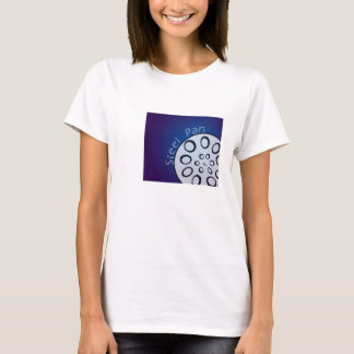 Stålsätta panorerar T-tröja T-shirt