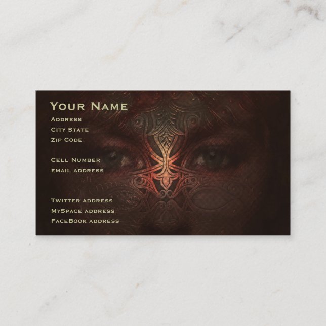 Stålsätta Soul Visitkort (Framsida)