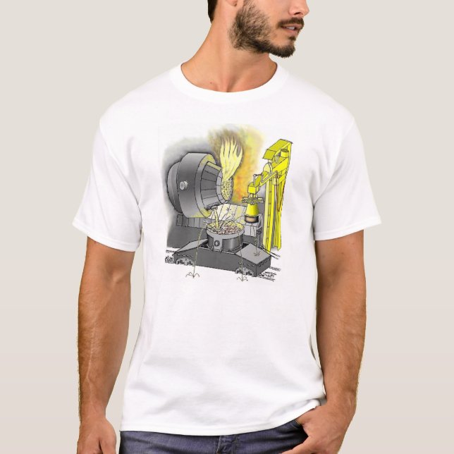STÅLSÄTTA TEE SHIRT (Framsida)