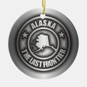 "Stålsätter Alaska" dekorativa prydnadar Julgransprydnad Keramik