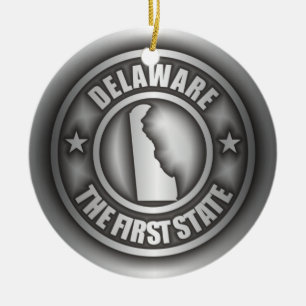 "Stålsätter Delaware" dekorativa prydnadar Julgransprydnad Keramik