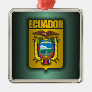 "Stålsätter Ecuador ", Julgransprydnad Metall
