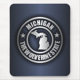 "Stålsätter Michigan" Mousepad Musmatta