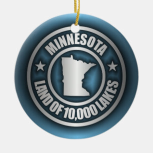 "Stålsätter Minnesota 2" prydnadar Julgransprydnad Keramik