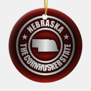 "Stålsätter Nebraska 2" prydnadar Julgransprydnad Keramik