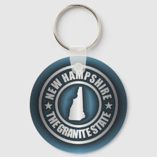 "Stålsätter New Hampshire 2" Keychains Nyckelring