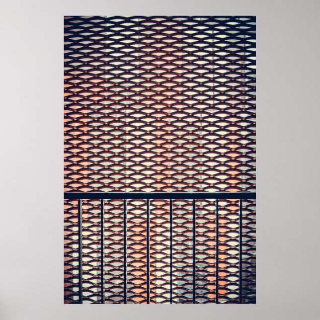 Stålstängsel av grått poster (Framsidan)