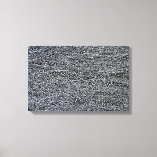 Stålull struktur canvastryck (Framsida)